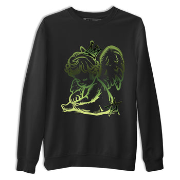 Sneaker match tees – Sneaker Tees To Match Air Foamposite One Pine Green Shoes – Neon Angel Tee Black 2