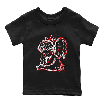 1s '85 Bred shirts to match jordans Neon Angel best t shirts to wear with jordans AJ1 Retro High OG '85 Bred match shoes to clothes SNRT Sneaker Tees Youth Baby Black 2 tee