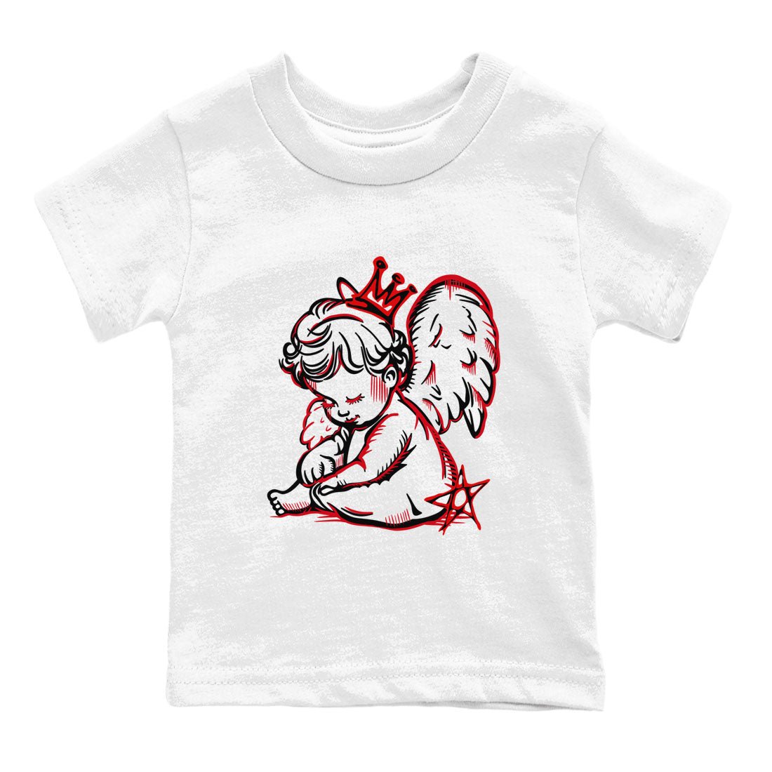 1s '85 Bred shirts to match jordans Neon Angel best t shirts to wear with jordans AJ1 Retro High OG '85 Bred match shoes to clothes SNRT Sneaker Tees Youth Baby White 2 tee