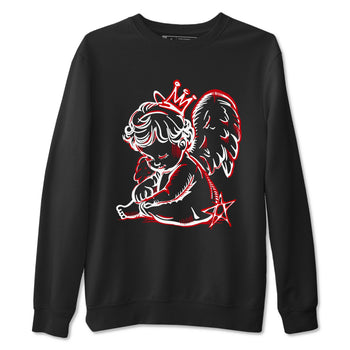 1s '85 Bred shirts to match jordans Neon Angel best t shirts to wear with jordans AJ1 Retro High OG '85 Bred match shoes to clothes SNRT Sneaker Tees unisex cotton Black 2 shirts