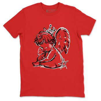 1s '85 Bred shirts to match jordans Neon Angel best t shirts to wear with jordans AJ1 Retro High OG '85 Bred match shoes to clothes SNRT Sneaker Tees unisex cotton Red 2 shirts