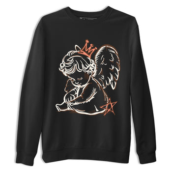 Sneaker match tees – Sneaker Tees To Match Air Jordan 1 Baroque Brown Shoes – Neon Angel Tee Black 2