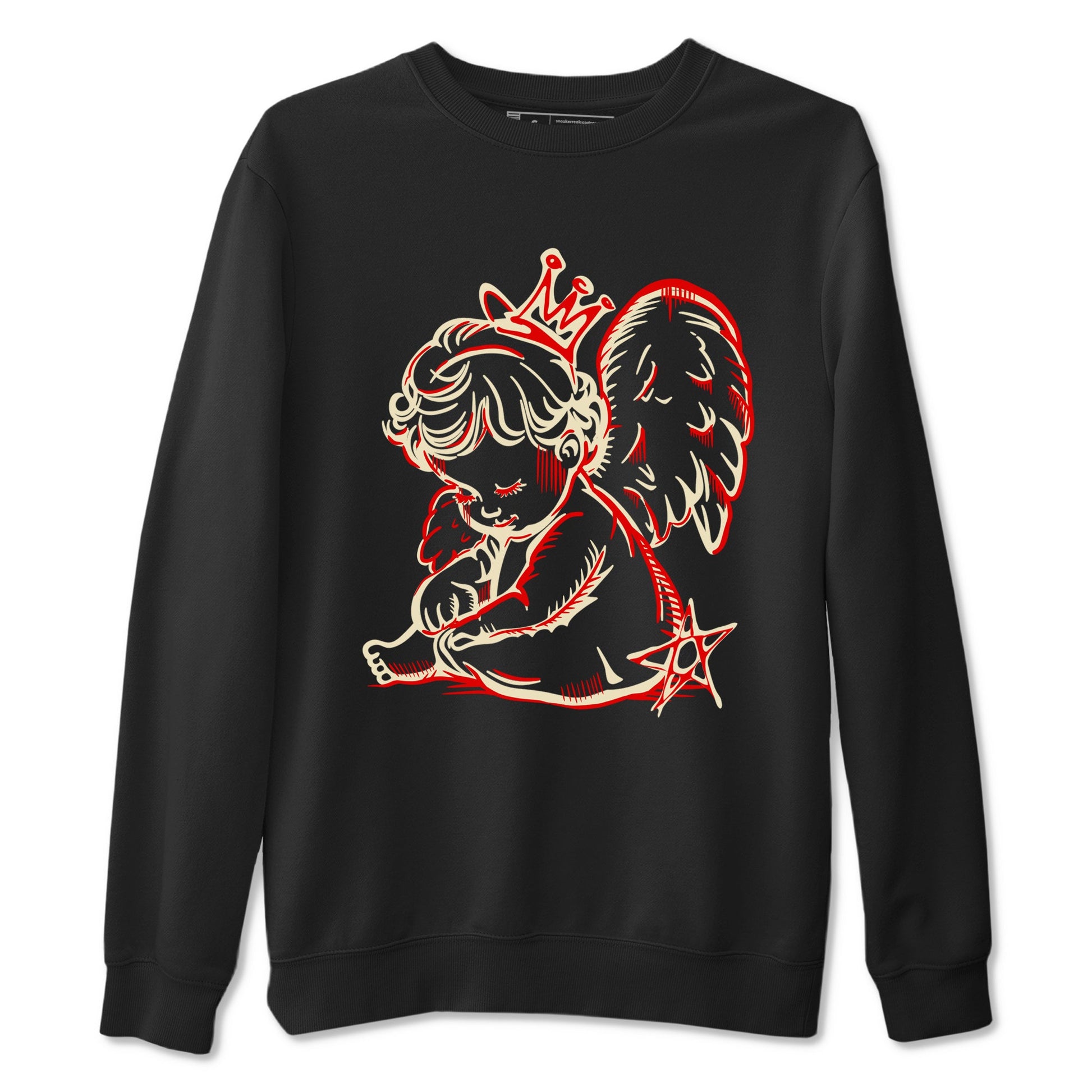 1s Black Toe Reimagined shirts to match jordans Neon Angel best t shirts to wear with jordans AJ1 High OG Black Toe Reimagined match shoes to clothes SNRT Sneaker Tees unisex cotton Black 2 shirts