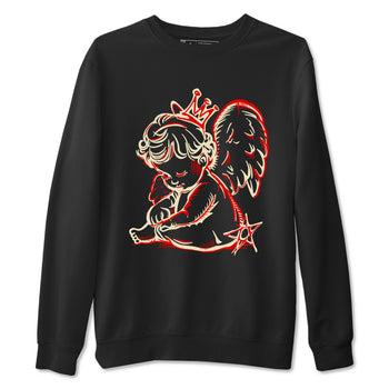 1s Black Toe Reimagined shirts to match jordans Neon Angel best t shirts to wear with jordans AJ1 High OG Black Toe Reimagined match shoes to clothes SNRT Sneaker Tees unisex cotton Black 2 shirts