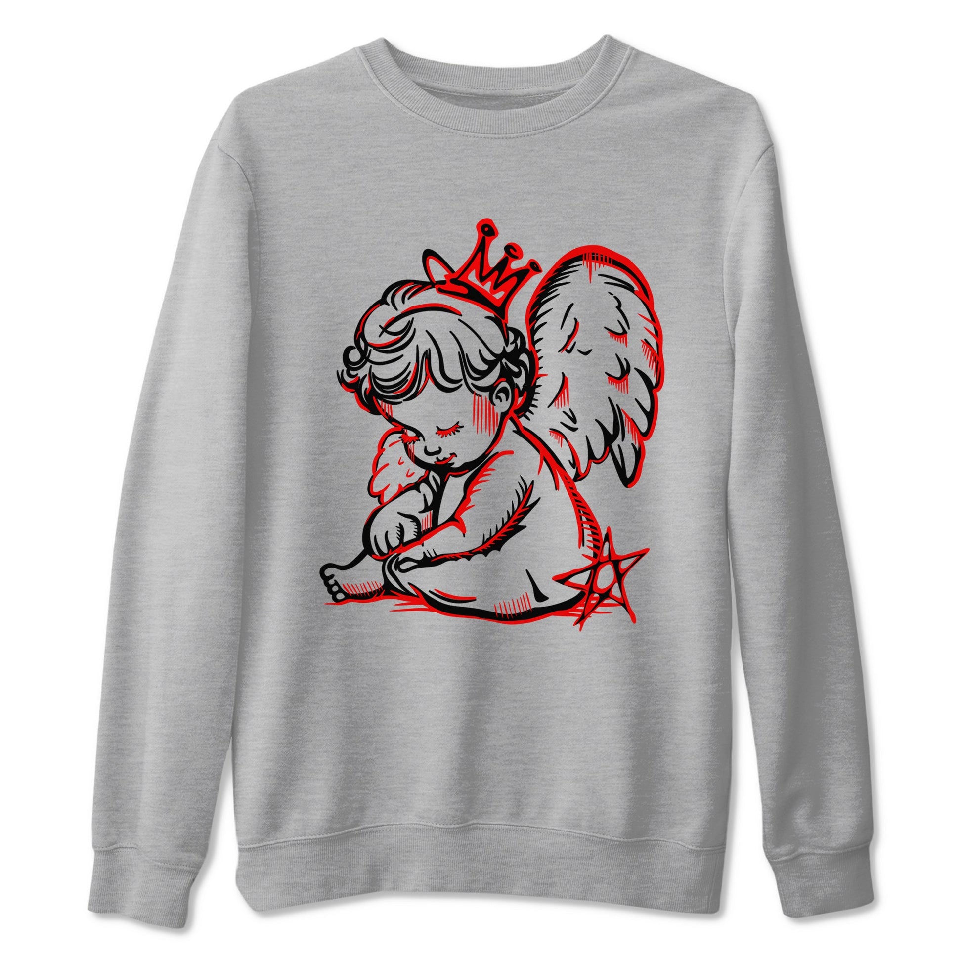 1s Black Toe Reimagined shirts to match jordans Neon Angel best t shirts to wear with jordans AJ1 High OG Black Toe Reimagined match shoes to clothes SNRT Sneaker Tees unisex cotton Heather Grey 2 shirts