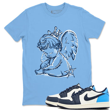 1s Obsidian shirts to match jordans Neon Angel shirts to match Jordans AJ1 Retro Low OG Obsidian match shoes to clothes SNRT Sneaker Tees unisex cotton Carolina Blue 1 shirts