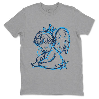 1s Obsidian shirts to match jordans Neon Angel shirts to match Jordans AJ1 Retro Low OG Obsidian match shoes to clothes SNRT Sneaker Tees unisex cotton Heather Grey 2 shirts