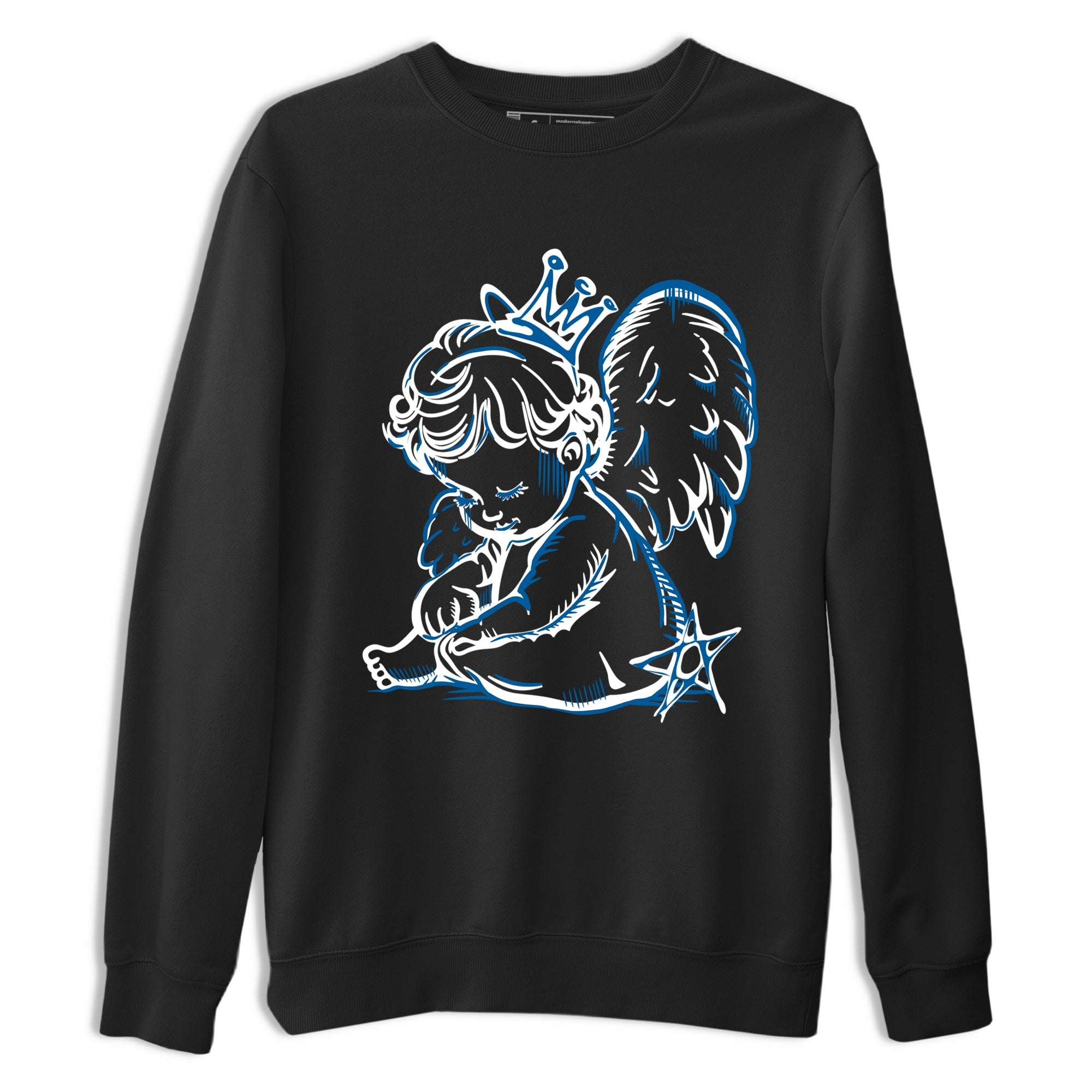 Sneaker match tees – Sneaker Tees To Match Air Jordan 1 Travis Scott Fragment Shoes – Neon Angel Tee Black 2