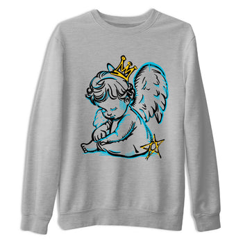 Sneaker Threads – Sneaker Tees To Match Air Jordan 11 Retro Gamma – Neon Angel Graphic Tee Heather Grey 2. Perfect for Jordan releases 2025 colorways.
