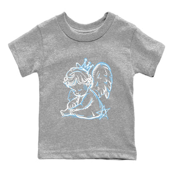 11s Legend Blue shirts to match jordans Neon Angel best t shirts to wear with jordans AJ11 Retro Legend Blue match shoes to clothes SNRT Sneaker Tees Youth Baby Heather Grey 2 tee