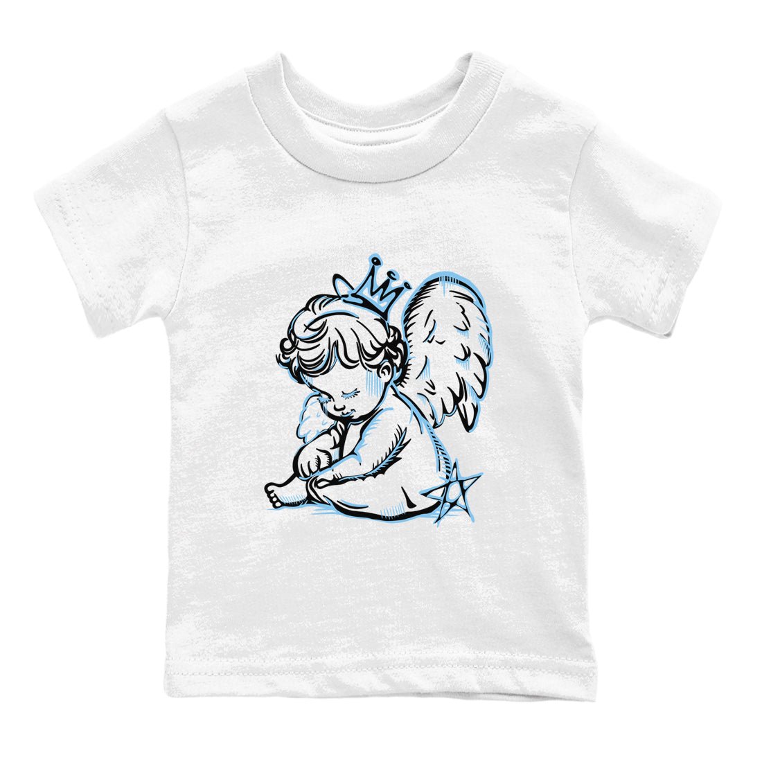 11s Legend Blue shirts to match jordans Neon Angel best t shirts to wear with jordans AJ11 Retro Legend Blue match shoes to clothes SNRT Sneaker Tees Youth Baby White 2 tee