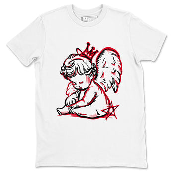 Air Jordan 12 Flu Game shirts to match jordans Neon Angel sneaker match tees Air Jordan 12 Flu Game match shoes to clothes SNRT Sneaker Tees unisex cotton White 2 shirts