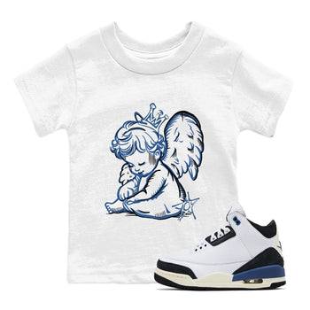 3s For The Love to match jordans Neon Angel sneaker match tees A Ma Maniere For The Love match shoes to clothes SNRT Sneaker Tees Youth Baby White 1 tee