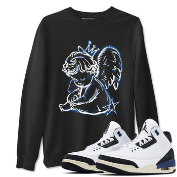3s For The Love to match jordans Neon Angel sneaker match tees A Ma Maniere For The Love match shoes to clothes SNRT Sneaker Tees unisex cotton Black 1 shirts