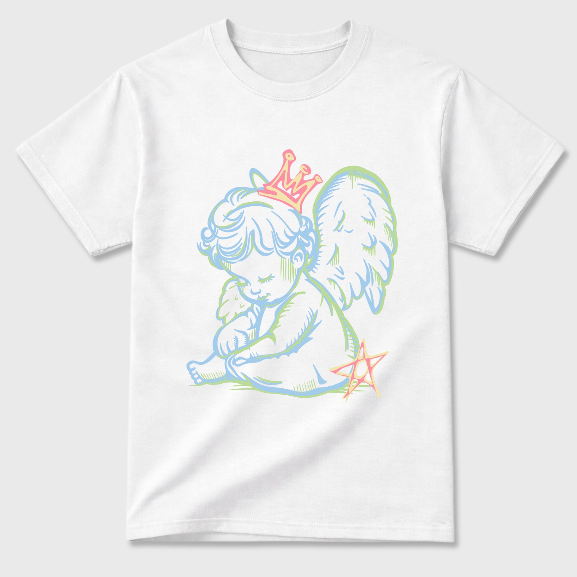 Sneaker match tees – Sneaker Tees To Match Air Jordan 3 Jade Aura Shoes – Neon Angel Tee White 2