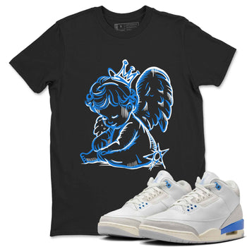 3s Lucky Shorts shirts to match jordans Neon Angel best t shirts to wear with jordans Air Jordan 3 Lucky Shorts match shoes to clothes SNRT Sneaker Tees unisex cotton Black 1 shirts