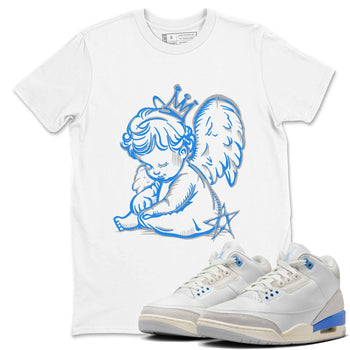 3s Lucky Shorts shirts to match jordans Neon Angel best t shirts to wear with jordans Air Jordan 3 Lucky Shorts match shoes to clothes SNRT Sneaker Tees unisex cotton White 1 shirts
