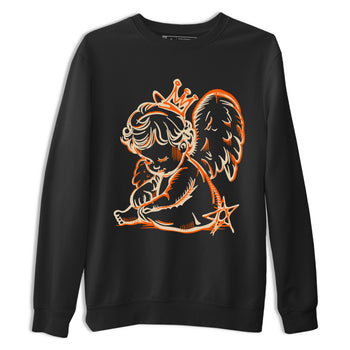 Neon Angel sneaker match t-shirt styled to complete your fit with the Air Jordan 3 Starfish sneakers, shown in Black 2.