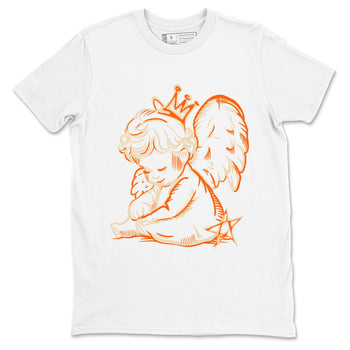 Neon Angel sneaker match t-shirt styled to complete your fit with the Air Jordan 3 Starfish sneakers, shown in White 2.