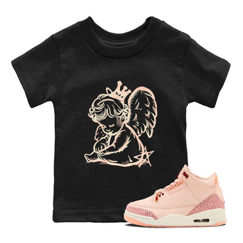 3s Valentines Day shirts to match jordans Neon Angel best t shirts to wear with jordans Air Jordan 3 Valentines Day match shoes to clothes SNRT Sneaker Tees Youth Baby Black 1 tee