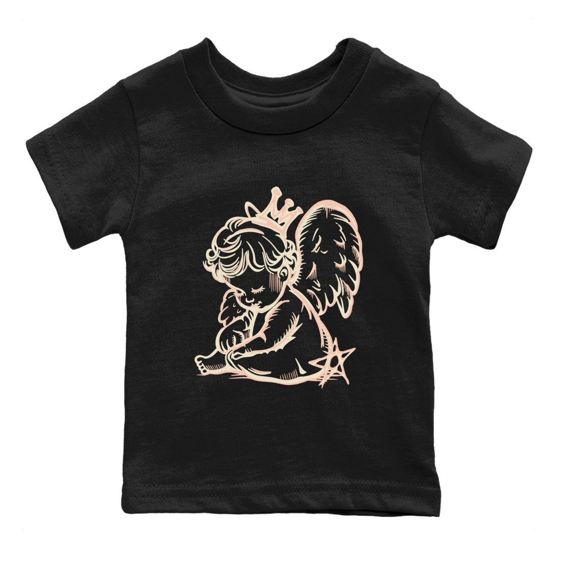 3s Valentines Day shirts to match jordans Neon Angel best t shirts to wear with jordans Air Jordan 3 Valentines Day match shoes to clothes SNRT Sneaker Tees Youth Baby Black 2 tee