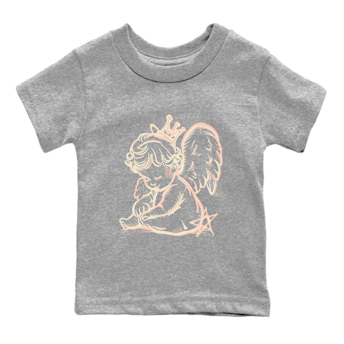 3s Valentines Day shirts to match jordans Neon Angel best t shirts to wear with jordans Air Jordan 3 Valentines Day match shoes to clothes SNRT Sneaker Tees Youth Baby Heather Grey 2 tee