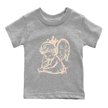 3s Valentines Day shirts to match jordans Neon Angel best t shirts to wear with jordans Air Jordan 3 Valentines Day match shoes to clothes SNRT Sneaker Tees Youth Baby Heather Grey 2 tee