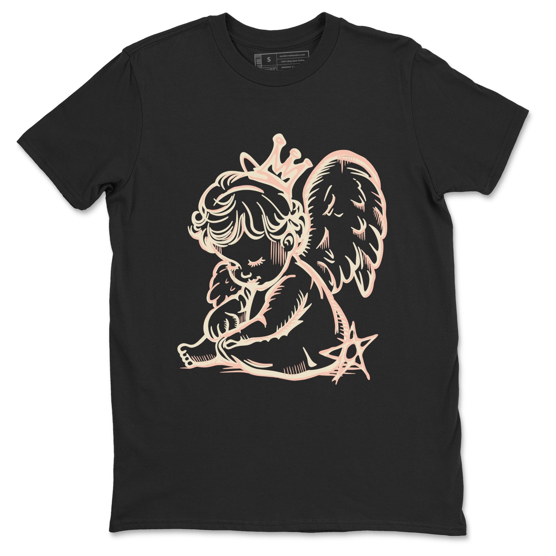 3s Valentines Day shirts to match jordans Neon Angel best t shirts to wear with jordans Air Jordan 3 Valentines Day match shoes to clothes SNRT Sneaker Tees unisex cotton Black 2 shirts