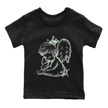 4s Abundance shirts to match jordans Neon Angel sneaker match tees Air Jordan 4 Seafoam match shoes to clothes SNRT Sneaker Tees Youth Baby Black 2 tee