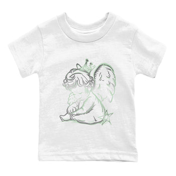4s Abundance shirts to match jordans Neon Angel sneaker match tees Air Jordan 4 Seafoam match shoes to clothes SNRT Sneaker Tees Youth Baby White 2 tee