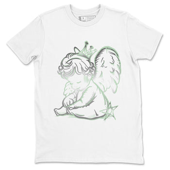 4s Abundance shirts to match jordans Neon Angel sneaker match tees Air Jordan 4 Seafoam match shoes to clothes SNRT Sneaker Tees unisex cotton White 2 shirts
