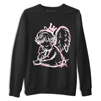 Sneaker match tees – Sneaker Tees To Match Air Jordan 5 35th Anniversary Shoes – Neon Angel Tee Black 2