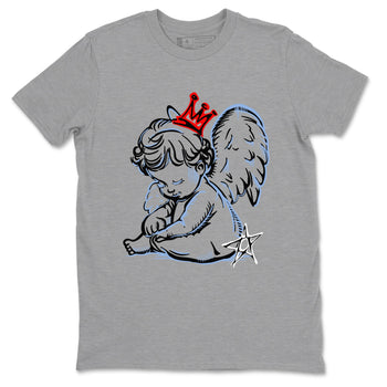 5s Black Metallic Reimgined shirts to match jordans Neon Angel best t shirts to wear with jordans AJ5 Black Metallic Reimgined match shoes to clothes SNRT Sneaker Tees unisex cotton Heather Grey 2 shirts