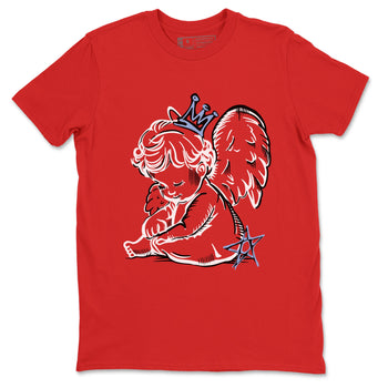 5s Black Metallic Reimgined shirts to match jordans Neon Angel best t shirts to wear with jordans AJ5 Black Metallic Reimgined match shoes to clothes SNRT Sneaker Tees unisex cotton Red 2 shirts