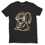 5s Golden Ticket shirts to match jordans  Neon Angel shirts to match jordans Air Jordan 5 Golden Ticket match shoes to clothes SNRT Sneaker Tees unisex cotton Black 2 shirts