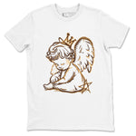 5s Golden Ticket shirts to match jordans  Neon Angel shirts to match jordans Air Jordan 5 Golden Ticket match shoes to clothes SNRT Sneaker Tees unisex cotton White 2 shirts