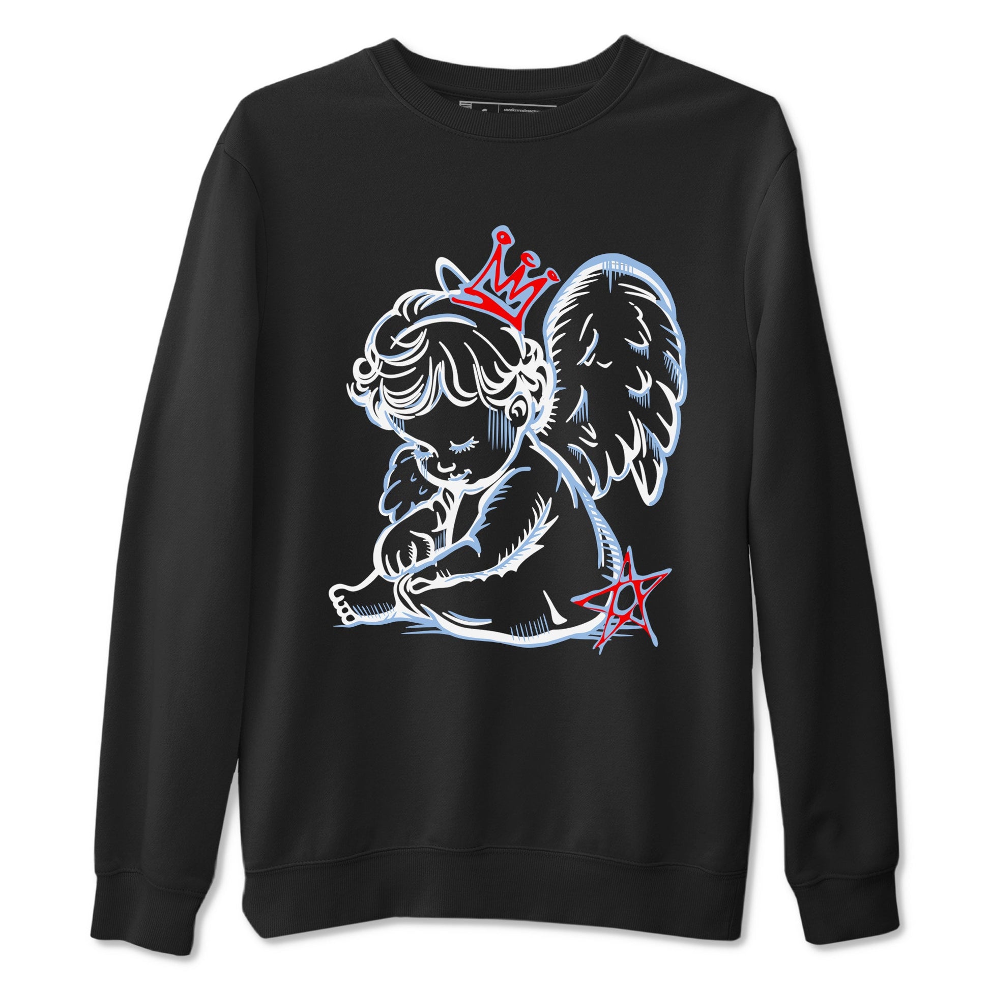 AJ6 Fire Red shirts to match jordans Neon Angel best t shirts to wear with jordans Air Jordan 6 Fire Red match shoes to clothes SNRT Sneaker Tees unisex cotton Black 2 shirts