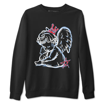 AJ6 Fire Red shirts to match jordans Neon Angel best t shirts to wear with jordans Air Jordan 6 Fire Red match shoes to clothes SNRT Sneaker Tees unisex cotton Black 2 shirts