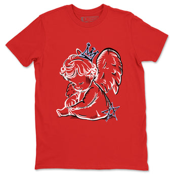 AJ6 Fire Red shirts to match jordans Neon Angel best t shirts to wear with jordans Air Jordan 6 Fire Red match shoes to clothes SNRT Sneaker Tees unisex cotton Red 2 shirts
