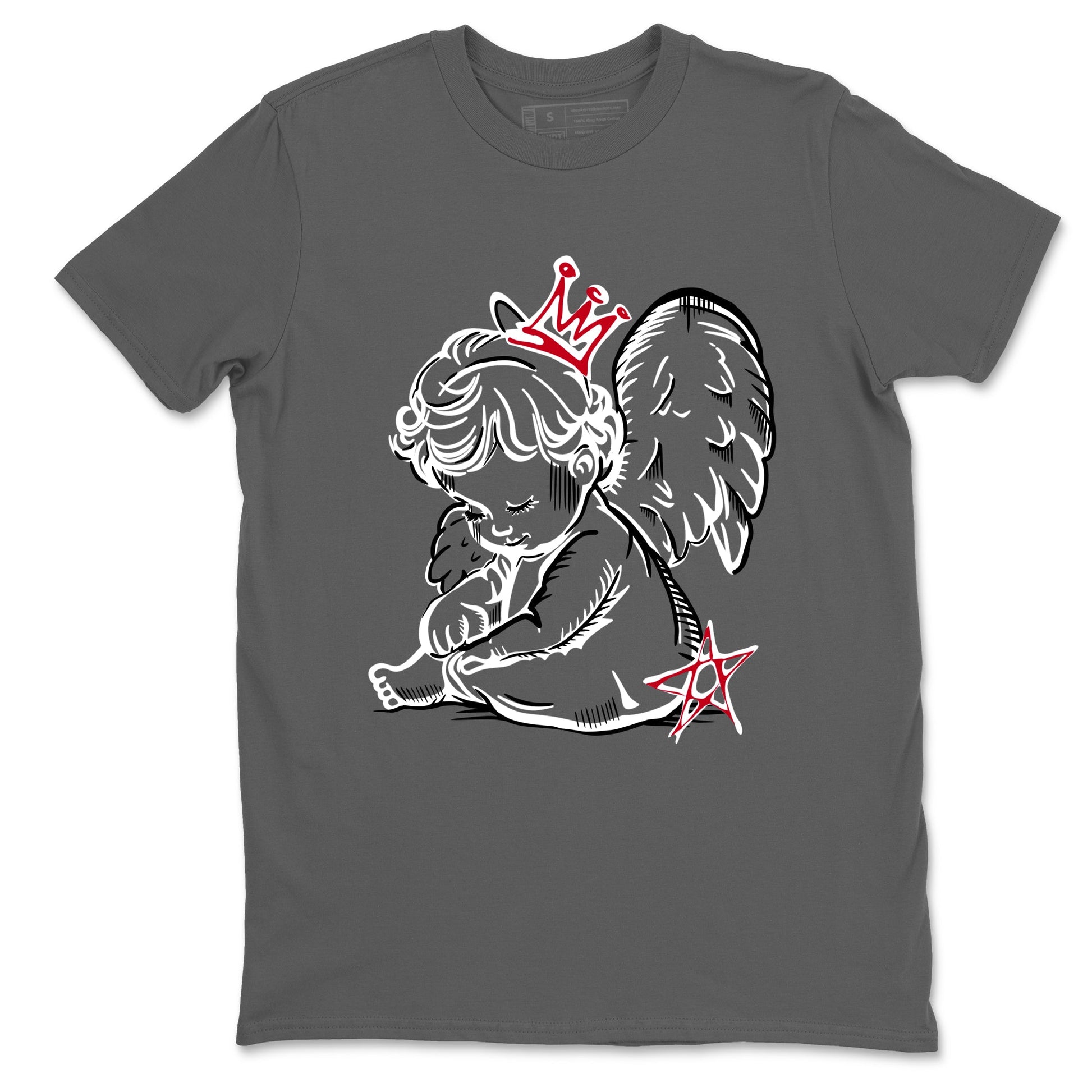 Sneaker match tees – Sneaker Tees To Match Air Jordan 8 Bunny Shoes Air Jordan 8 Bunny White and True Red – Neon Angel Tee Cool Grey 2