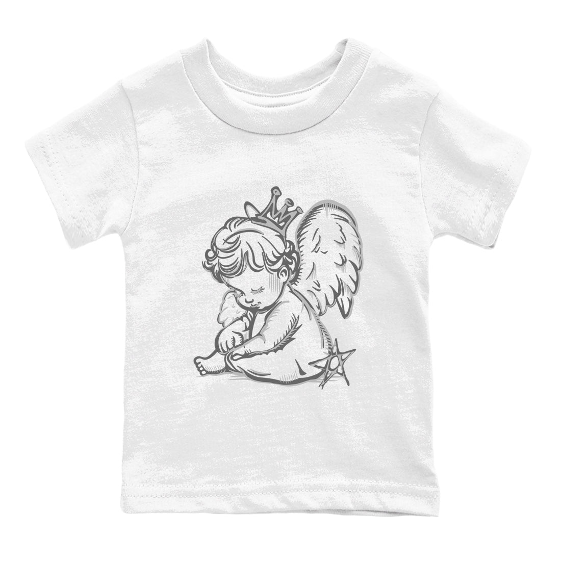 9s Cool Grey shirts to match jordans Neon Angel sneaker match tees Air Jordan 9 Retro Cool Grey match shoes to clothes SNRT Sneaker Tees Youth Baby White 2 tee