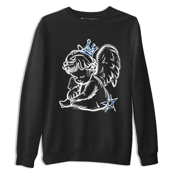 Sneaker match tees – Sneaker Tees To Match Air Jordan 9 Flint Grey Shoes – Neon Angel Tee Black 2
