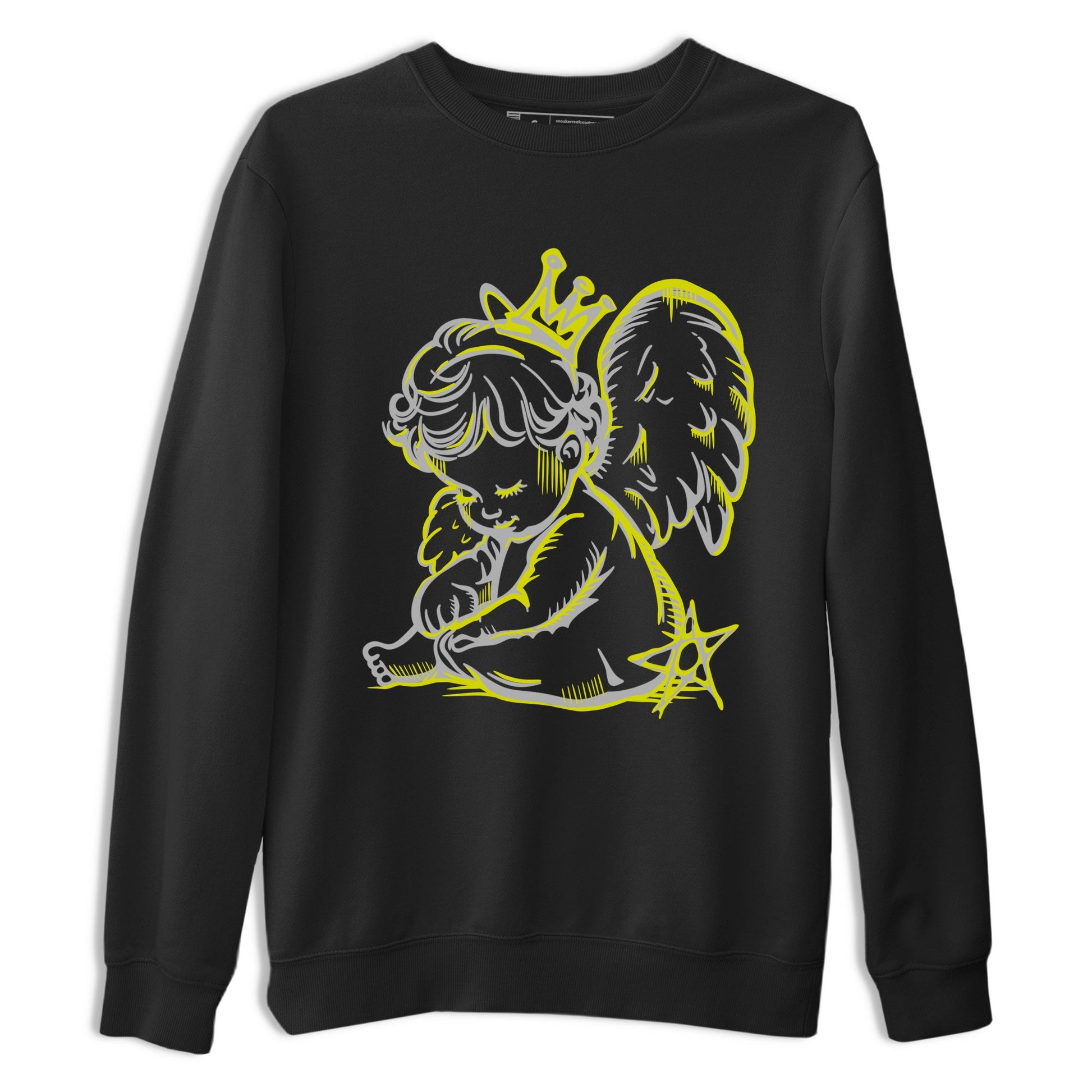 Neon Angel sneaker match t-shirt styled to complete your fit with the Air Max 90 Cyber sneakers, shown in Black 2.