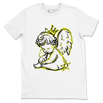 Neon Angel sneaker match t-shirt styled to complete your fit with the Air Max 90 Cyber sneakers, shown in White 2.