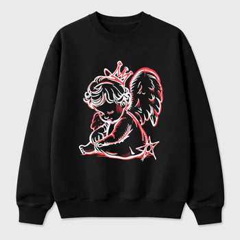 Sneaker match tees – Sneaker Tees To Match Air Max 90 Infrared Shoes – Neon Angel Tee Black 2
