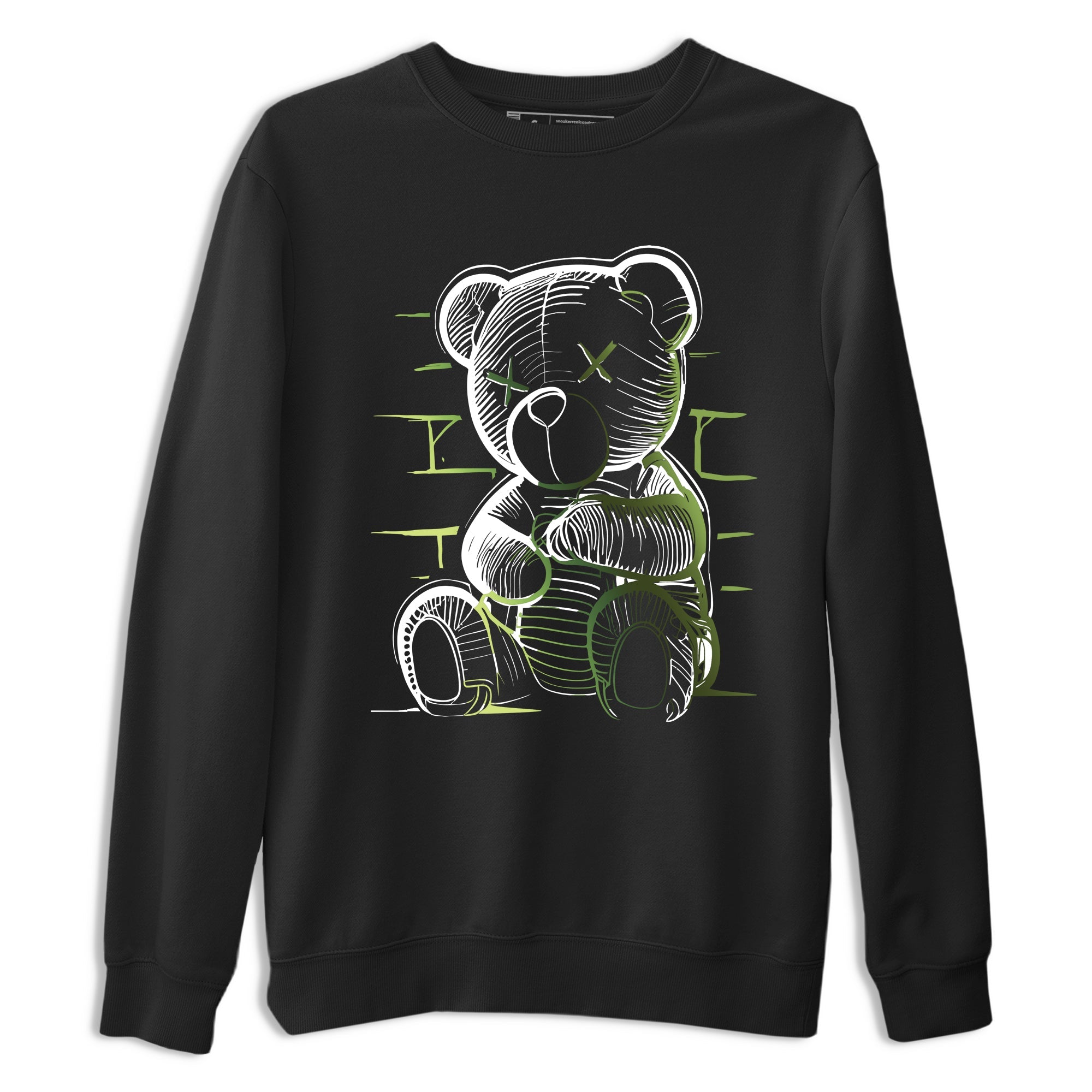 Sneaker match tees – Sneaker Tees To Match Air Foamposite One Pine Green Shoes – Neon Bear Tee Black 2