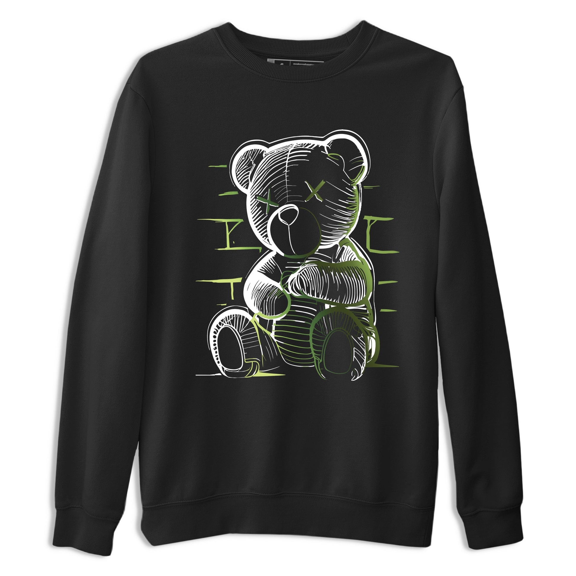 Sneaker match tees – Sneaker Tees To Match Air Foamposite One Pine Green Shoes – Neon Bear Tee Black 2