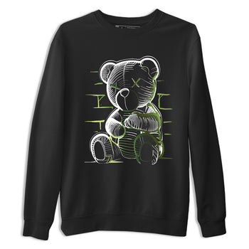Sneaker match tees – Sneaker Tees To Match Air Foamposite One Pine Green Shoes – Neon Bear Tee Black 2