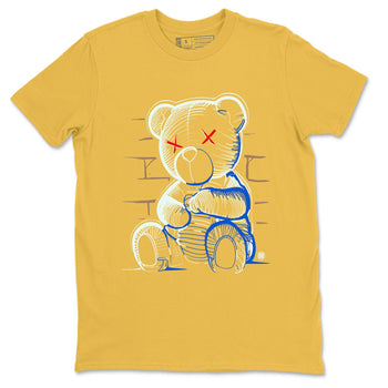 1s Travis Scott Canary shirt to match jordans Neon Bear sneaker tees Air Jordan 1 Travis Scott Canary SNRT Sneaker Release Tees unisex cotton Daisy 2 crew neck shirt