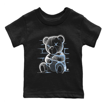 11 Legend Blue Shirts To Match Jordans Neon Bear Sneaker Shirts Air Jordan 11 Legend Blue SNRT Sneaker Release Tees Baby Youth Toddler Black 2 crew neck shirts